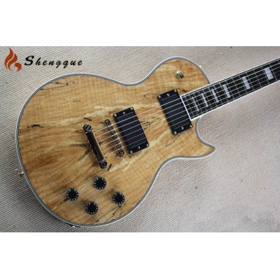 Shengyun Spalted Maple Top Les paul Electric Guitar