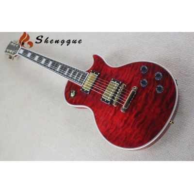 Shengyun Quilted Maple Guitars LP Electric Guitar