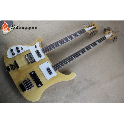 Shengyun Double Neck Electric Bass Guitar