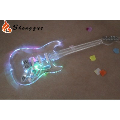 Shengyun Led Light ST Body Acrylic Electric Guitar