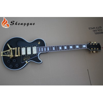 Shengyun Black Color LP Style Electric Guitar