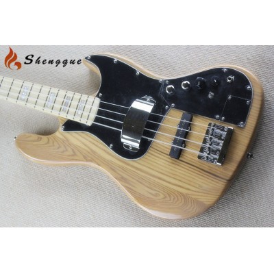 Shengyun 4 String Through Body Electric Jazz Guitar Bass