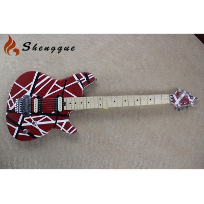 Shengyun Decals Top Electric Rock Guitar