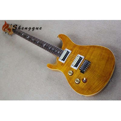 Shengyun Flamed Maple Left Handed Guitar PRS Electric Guitars