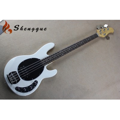 Shengyun 4 String White Electric Guitar Bass